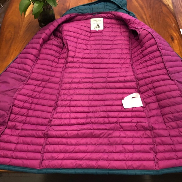 Down Jacket. Collection by Vackrot Lightweight Long Puffer Winter Jacket.Small. - Picture 8 of 16